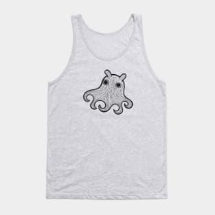 Cute Flapjack Octopus drawing for sea animal lovers Tank Top